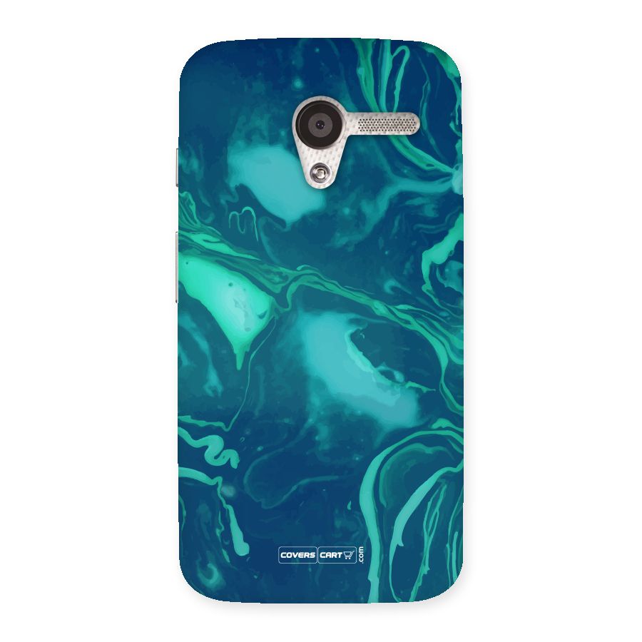 Jazzy Green Marble Texture Back Case for Moto X