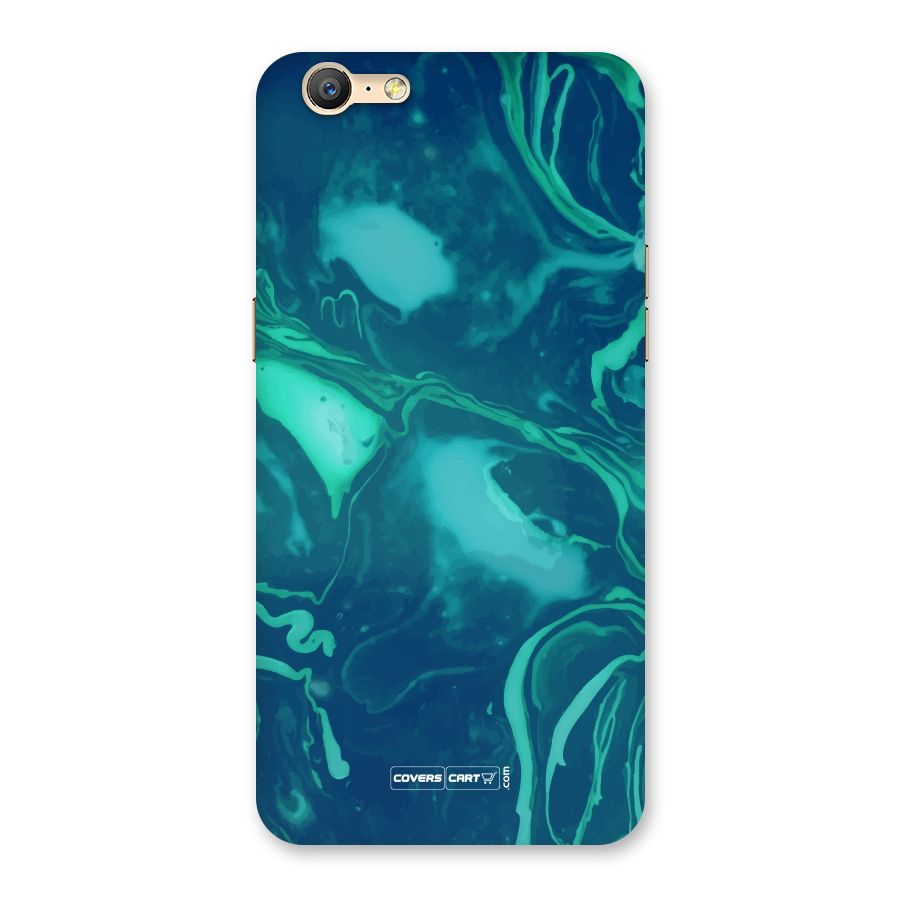 Jazzy Green Marble Texture Back Case for Oppo A57