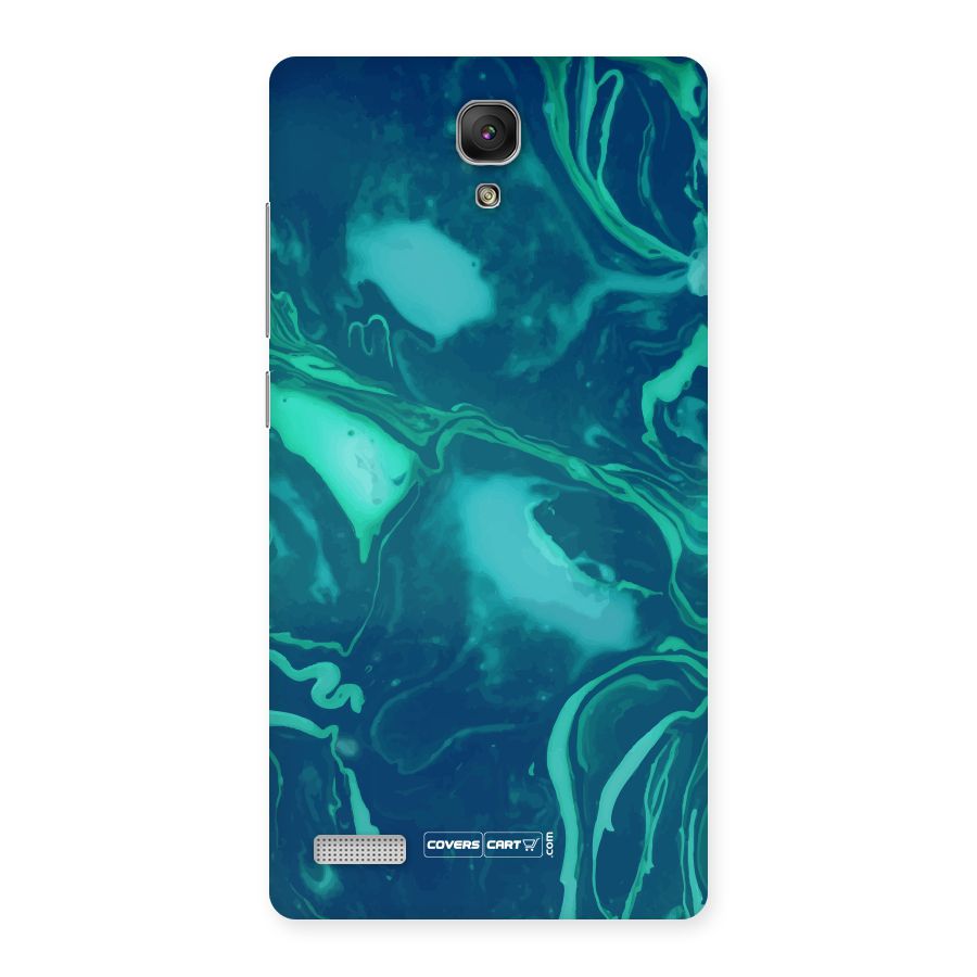 Jazzy Green Marble Texture Back Case for Redmi Note