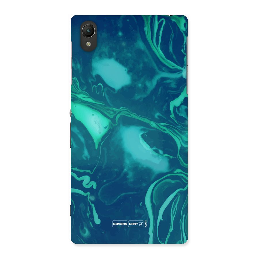 Jazzy Green Marble Texture Back Case for Sony Xperia Z1