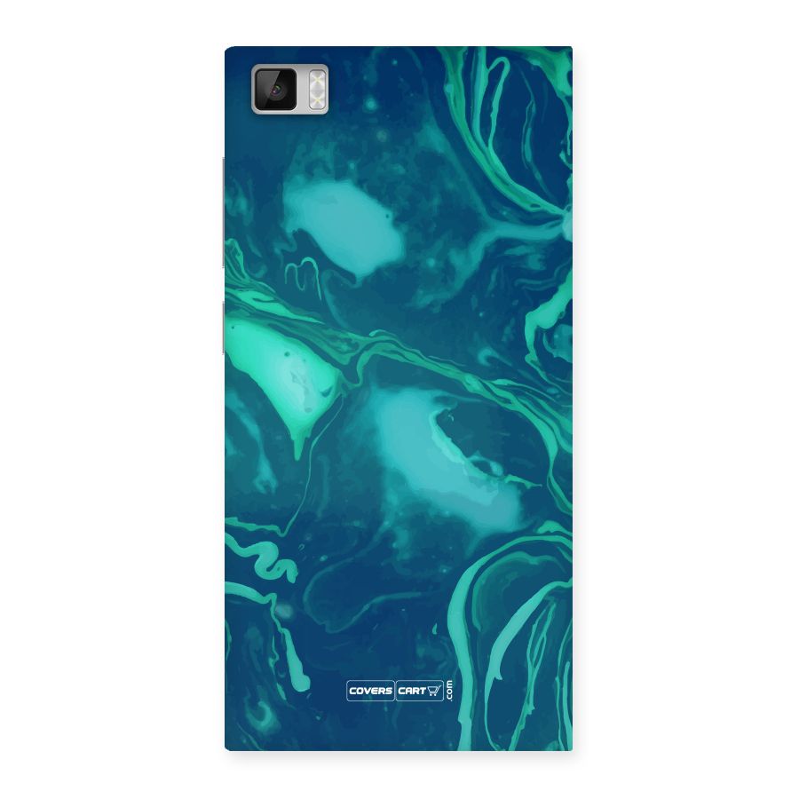 Jazzy Green Marble Texture Back Case for Xiaomi Mi3