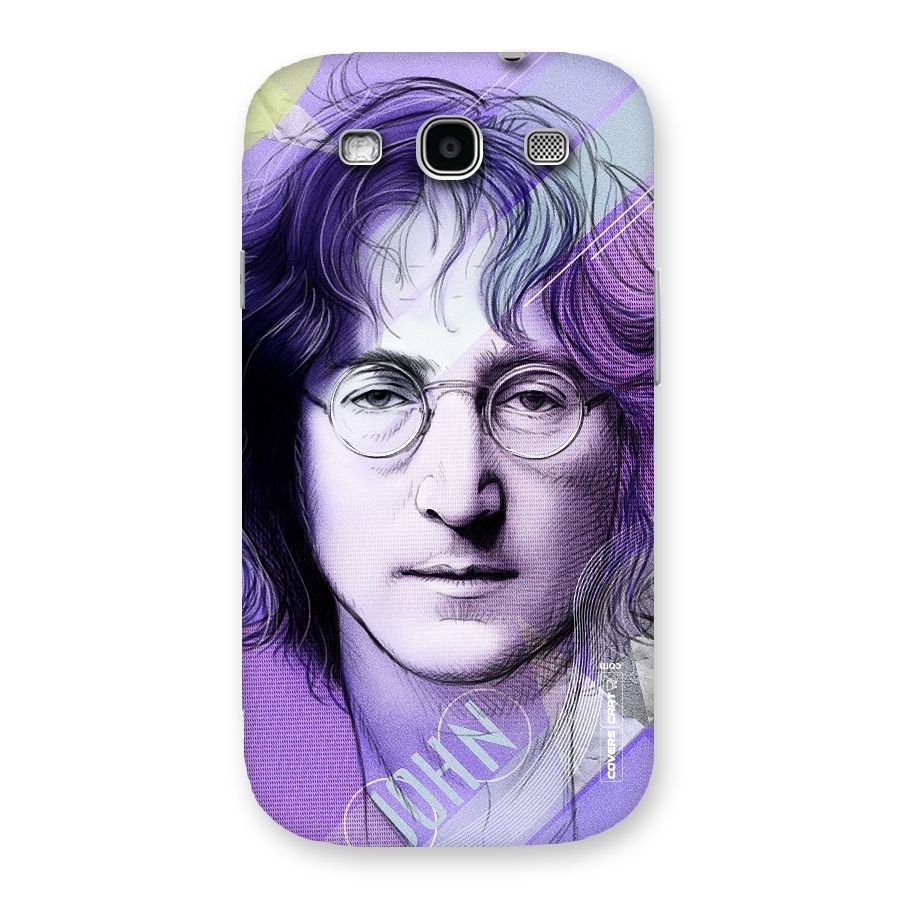 John Lennon Artwork Back Case for Galaxy S3