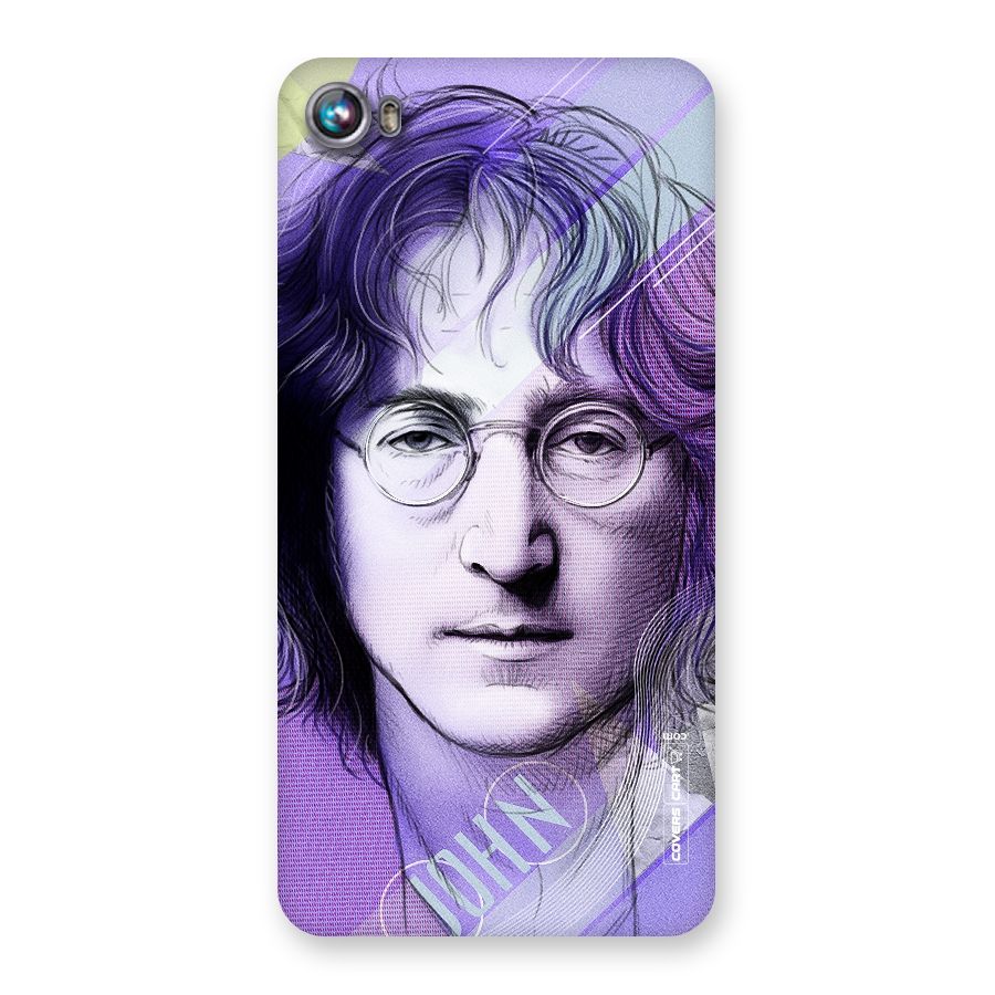 John Lennon Artwork Back Case for Micromax Canvas Fire 4 A107