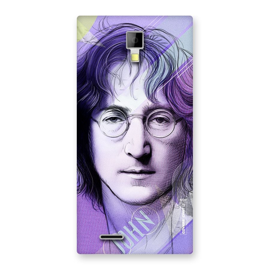John Lennon Artwork Back Case for Micromax Canvas Xpress A99