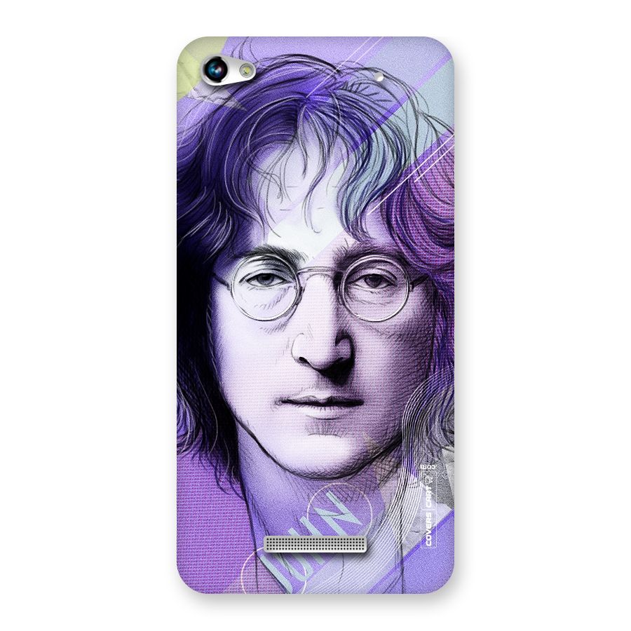 John Lennon Artwork Back Case for Micromax Hue 2