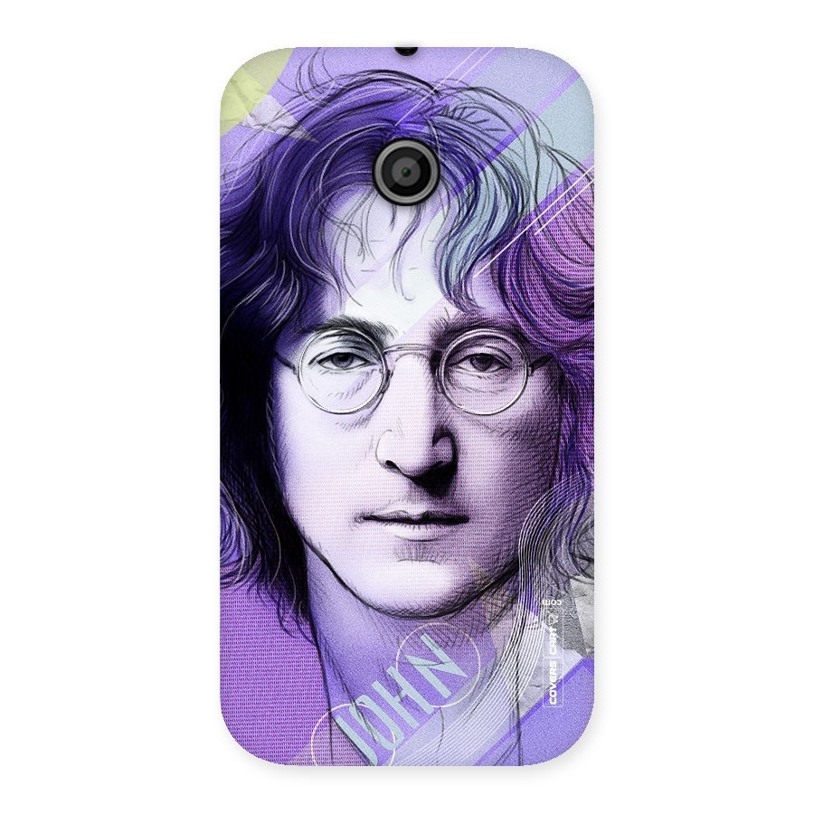 John Lennon Artwork Back Case for Moto E