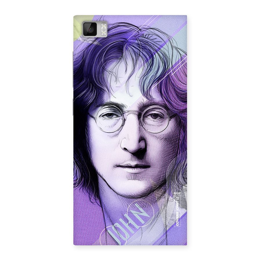 John Lennon Artwork Back Case for Xiaomi Mi3