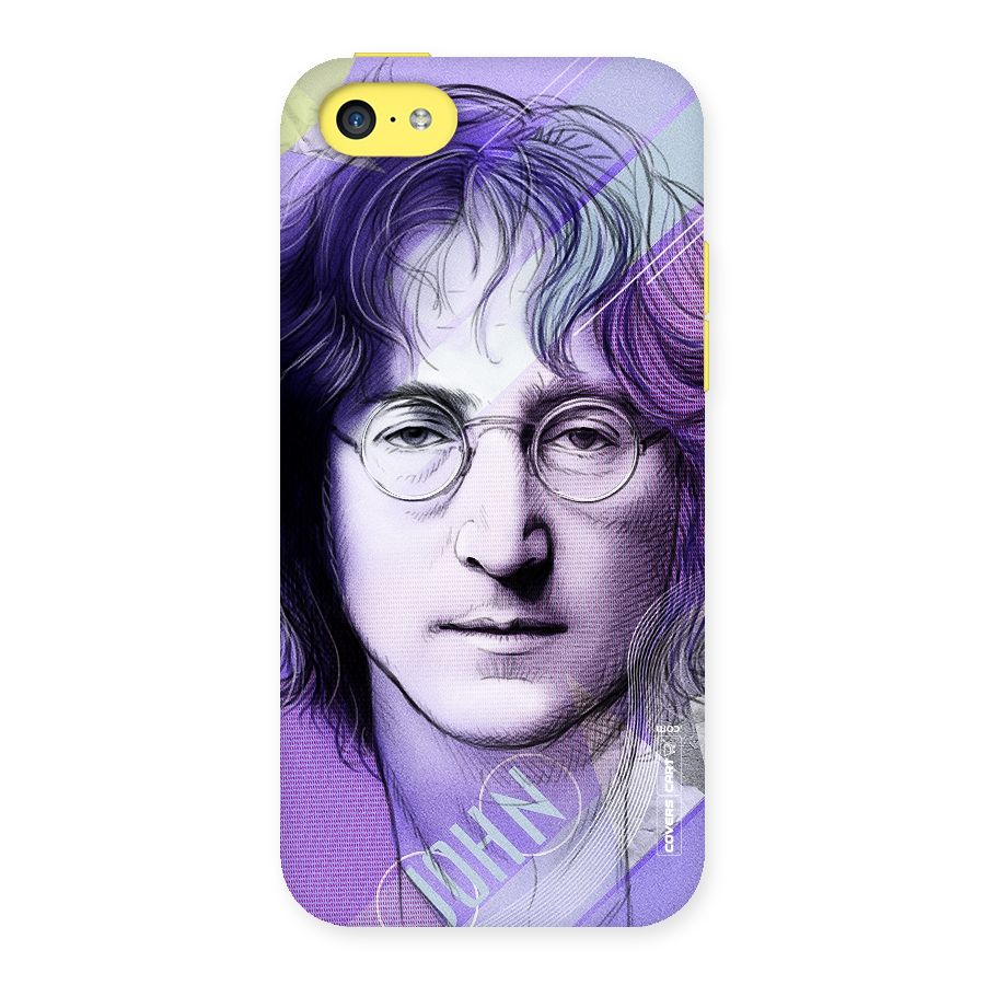 John Lennon Artwork Back Case for iPhone 5C