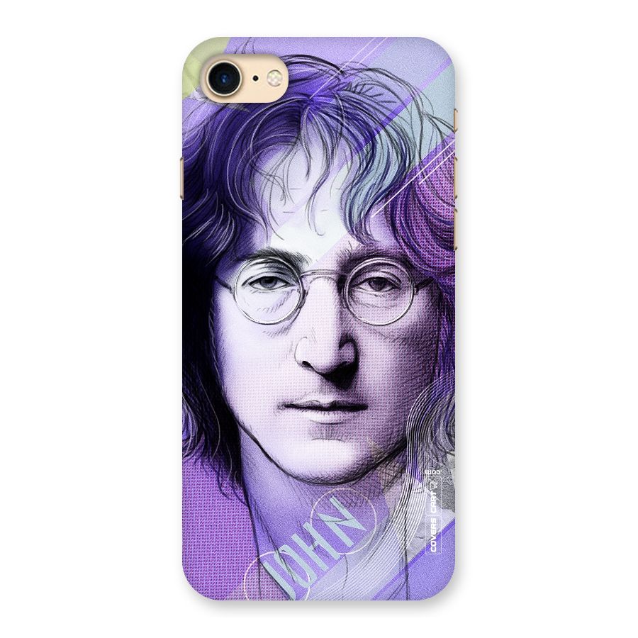 John Lennon Artwork Back Case for iPhone 7
