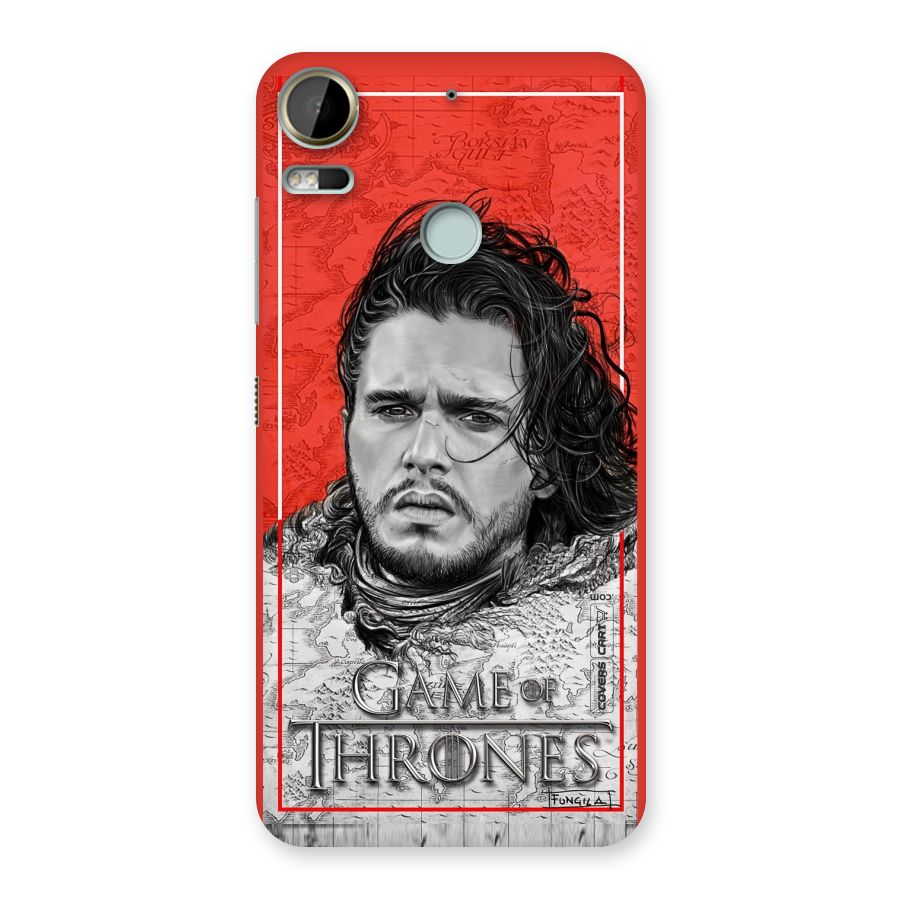Jon Snow Nights Watch Back Case for Desire 10 Pro
