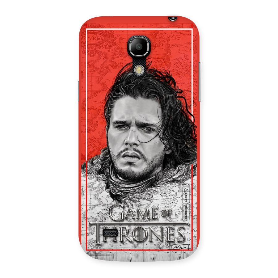 Jon Snow Nights Watch Back Case for Galaxy S4 Mini