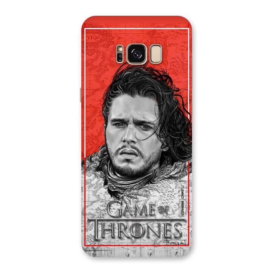 Jon Snow Nights Watch Back Case for Galaxy S8 Plus