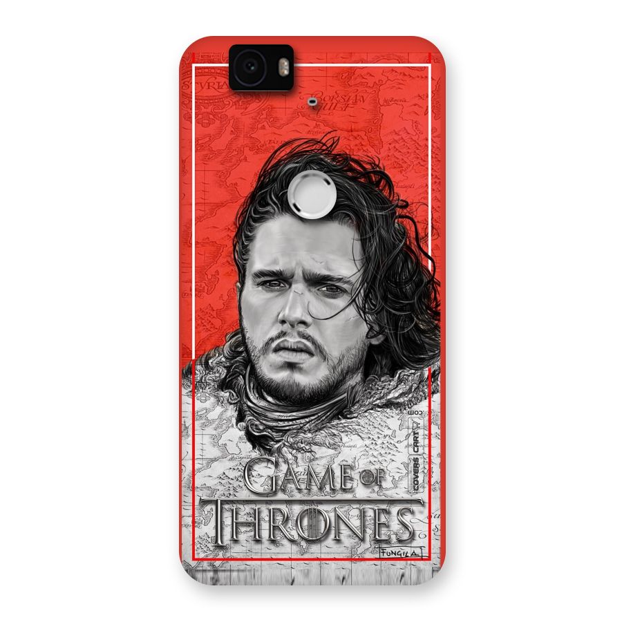 Jon Snow Nights Watch Back Case for Google Nexus-6P
