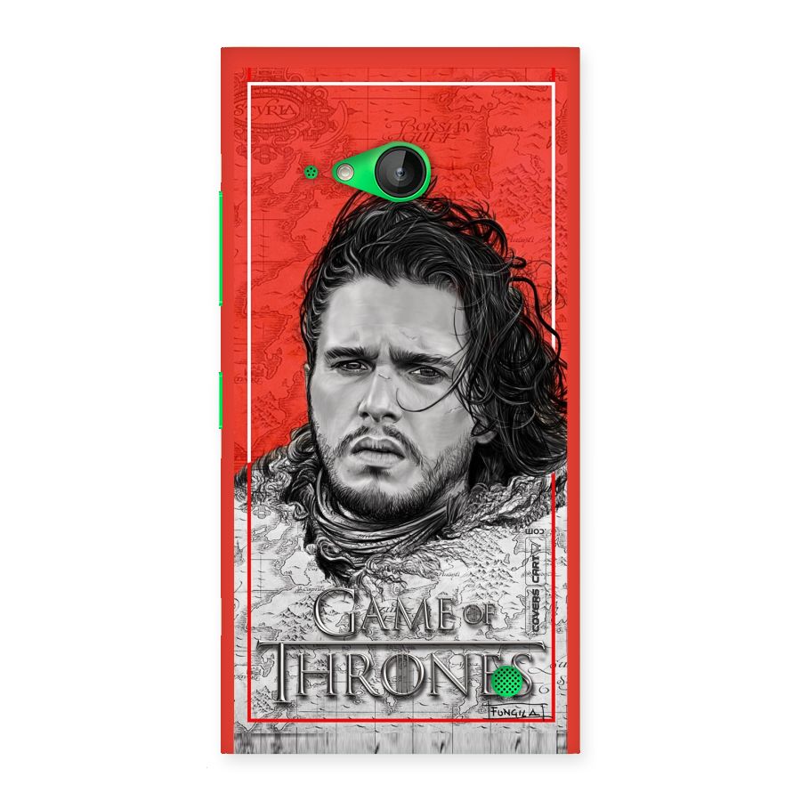 Jon Snow Nights Watch Back Case for Lumia 730