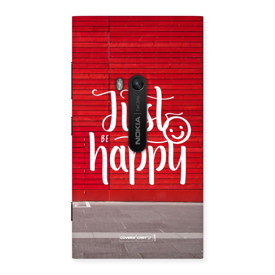Just Be Happy Back Case for Lumia 920