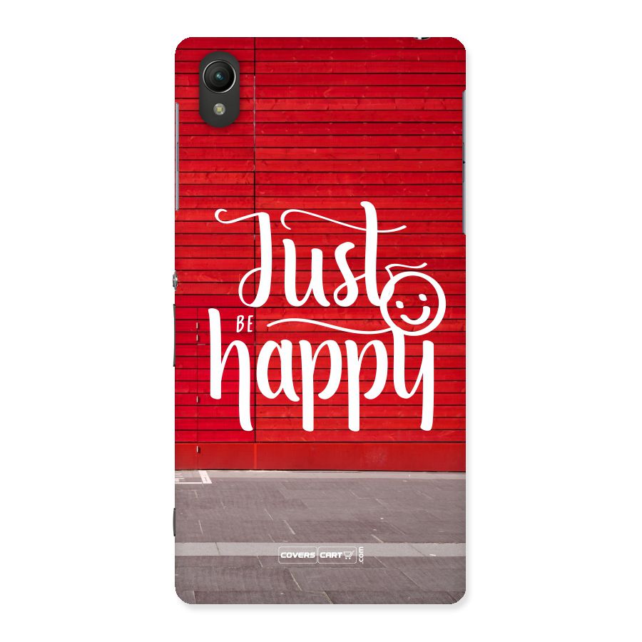 Just Be Happy Back Case for Sony Xperia Z2