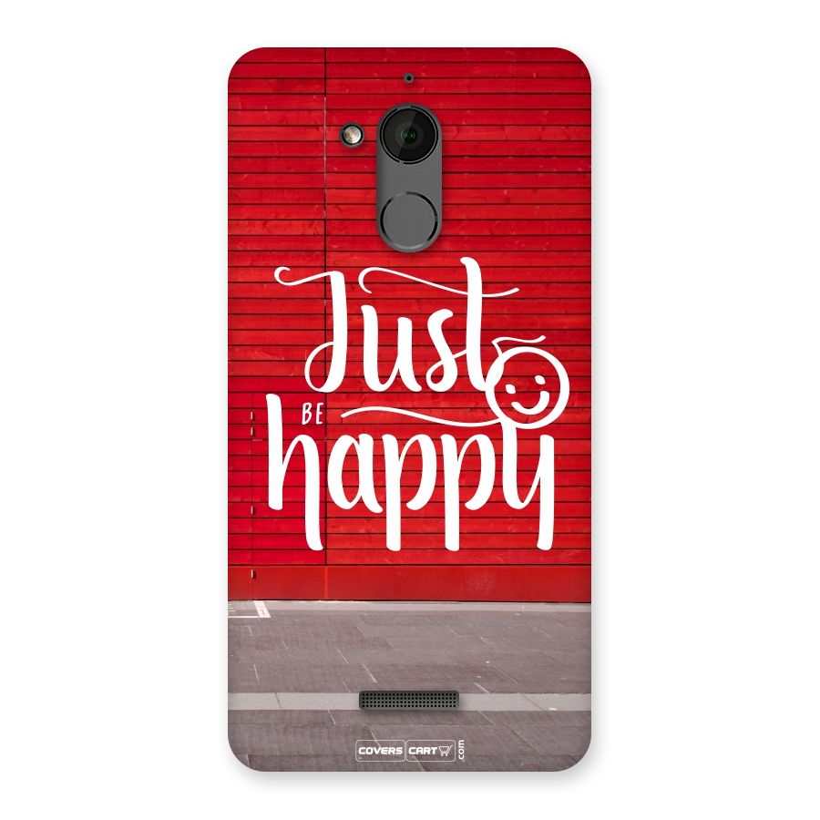 Just Be Happy Back Case for Coolpad Note 5