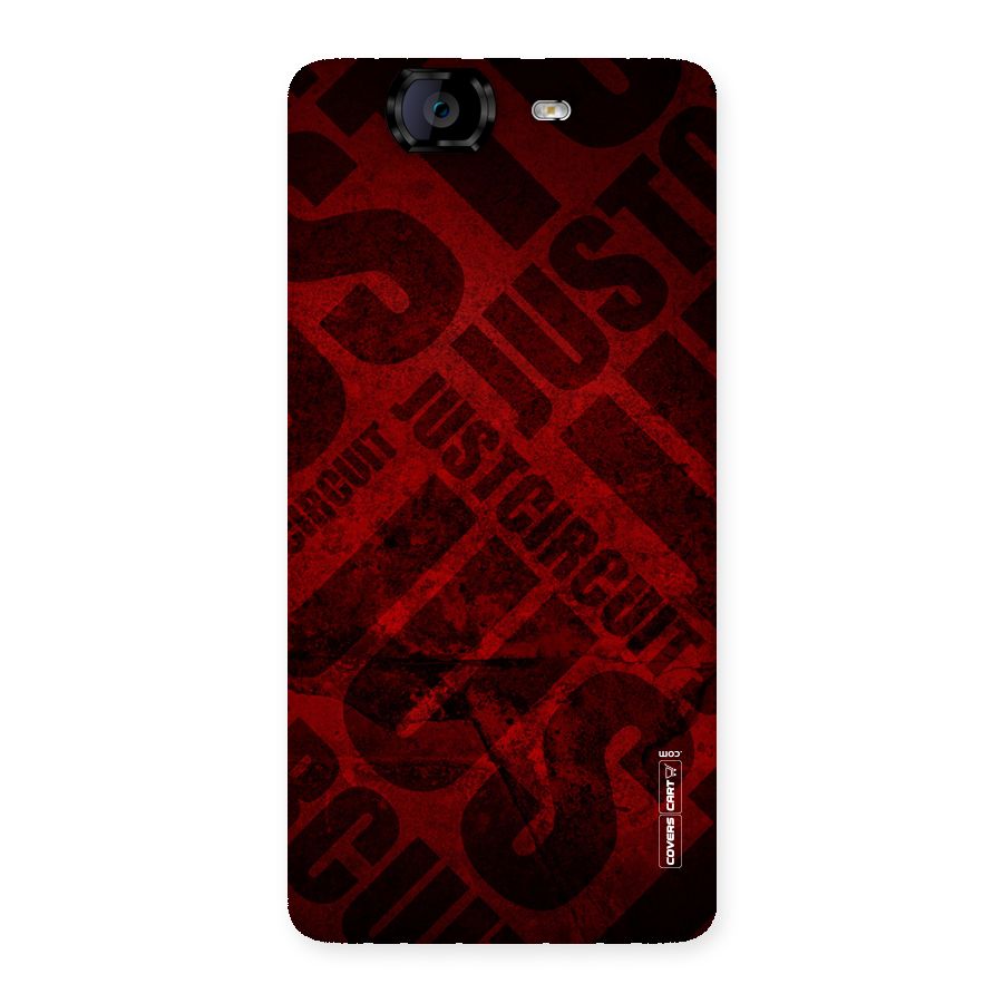 Just Circuit Back Case for Canvas Knight A350