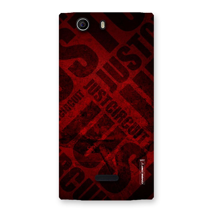 Just Circuit Back Case for Canvas Nitro 2 E311