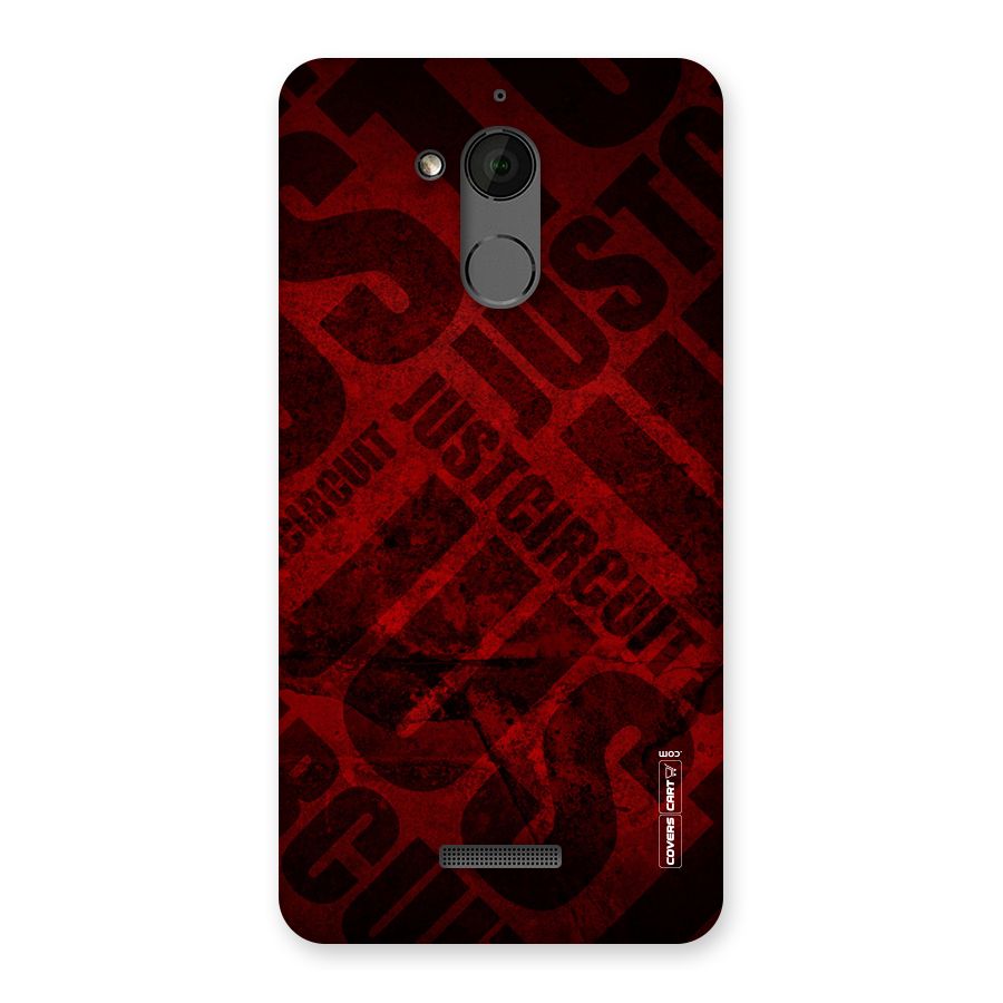 Just Circuit Back Case for Coolpad Note 5