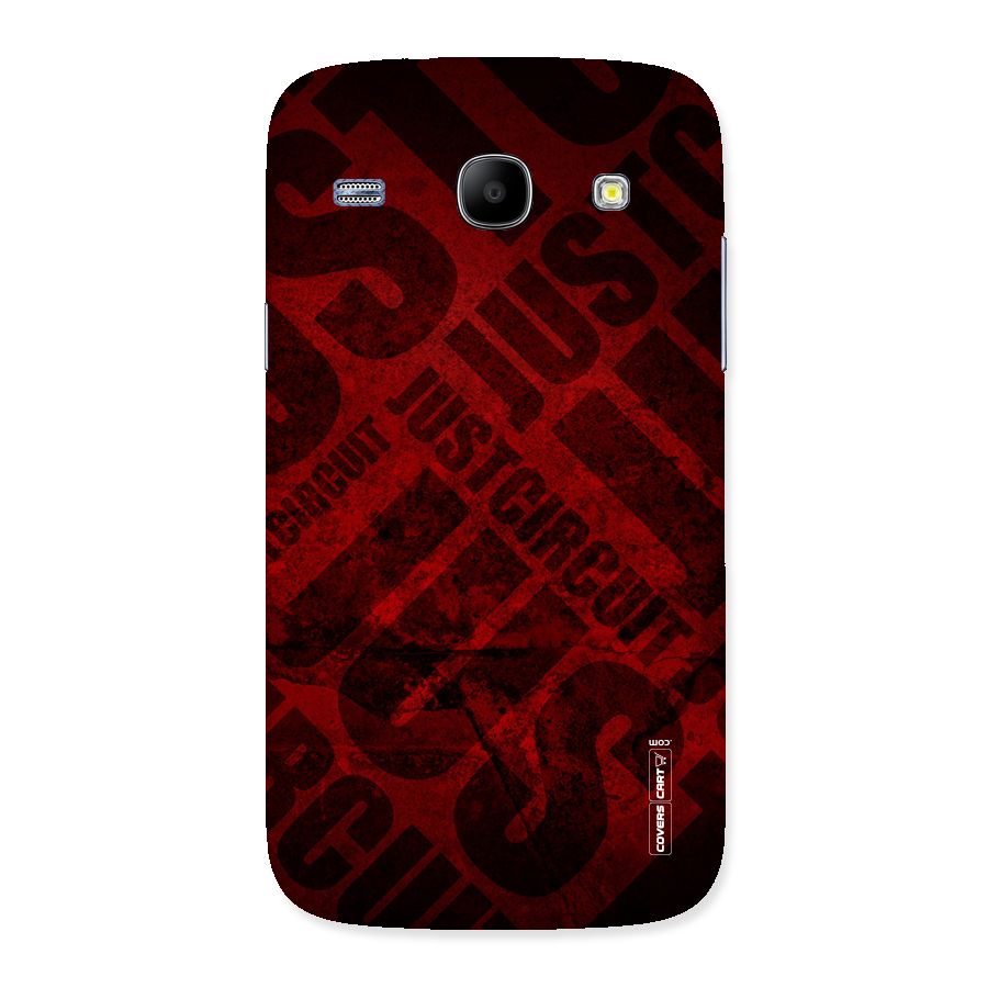 Just Circuit Back Case for Galaxy Core