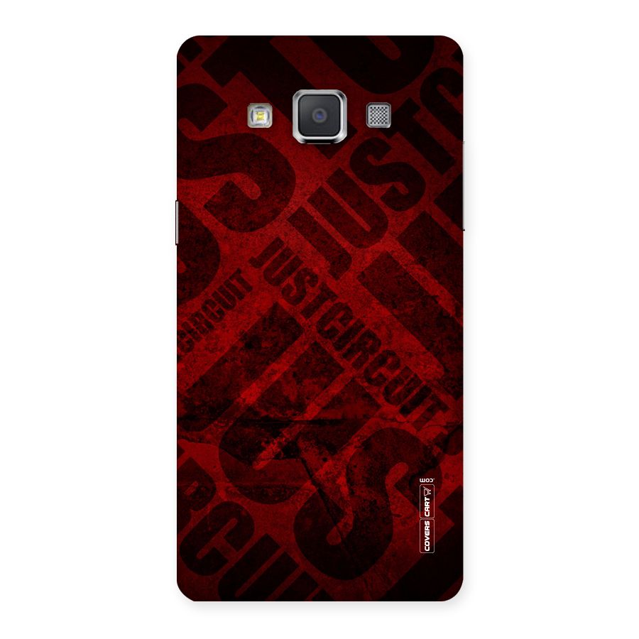 Just Circuit Back Case for Galaxy Grand Max