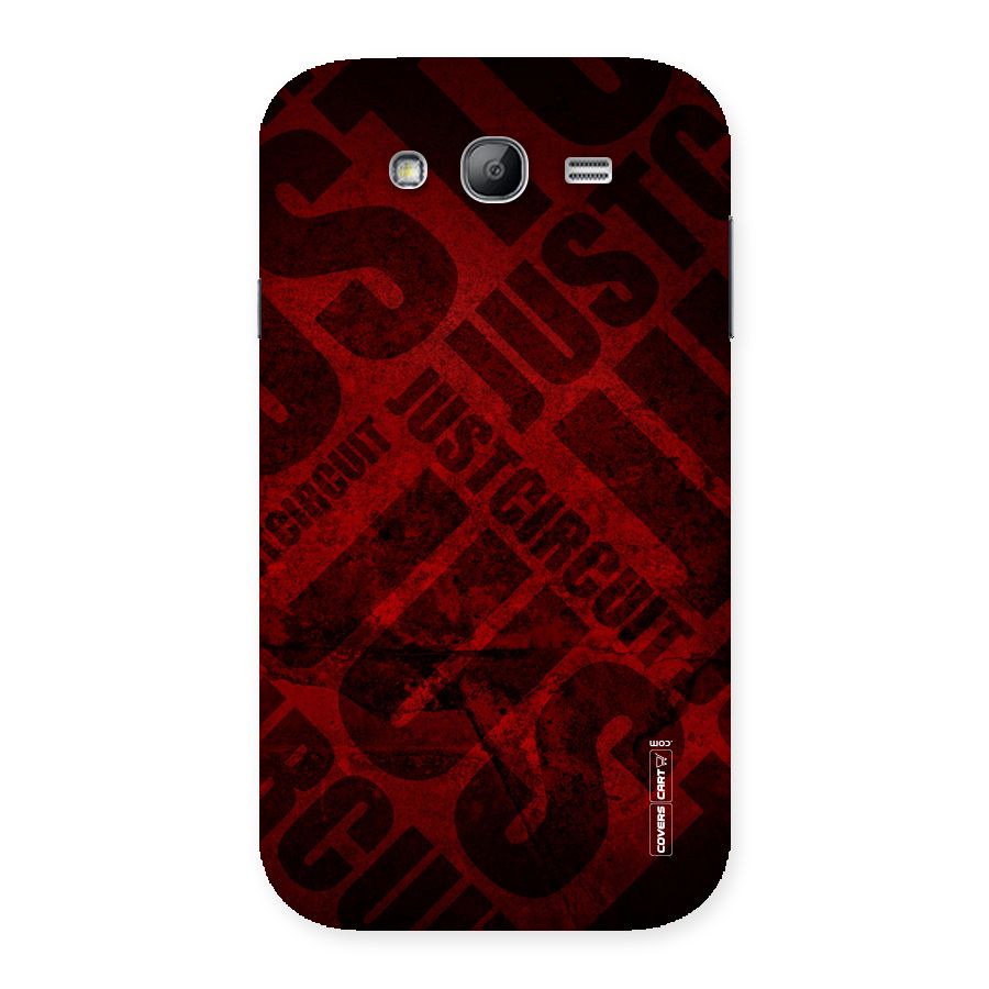 Just Circuit Back Case for Galaxy Grand Neo Plus