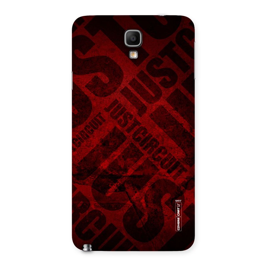 Just Circuit Back Case for Galaxy Note 3 Neo