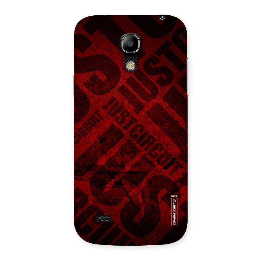 Just Circuit Back Case for Galaxy S4 Mini