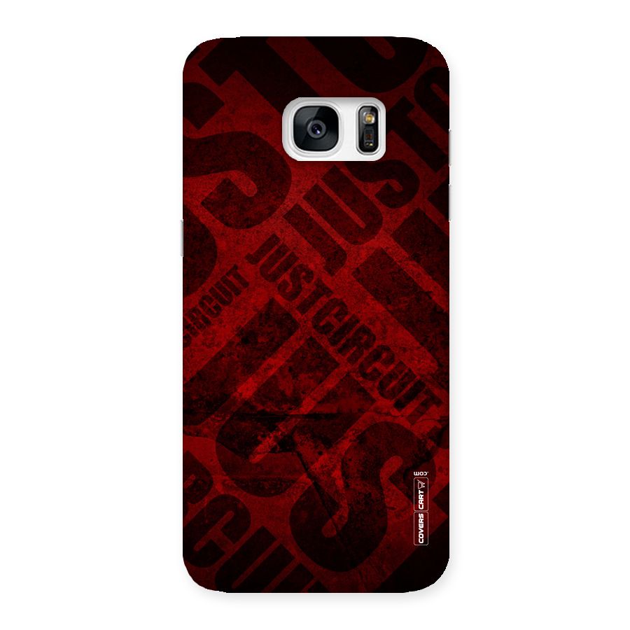Just Circuit Back Case for Galaxy S7 Edge