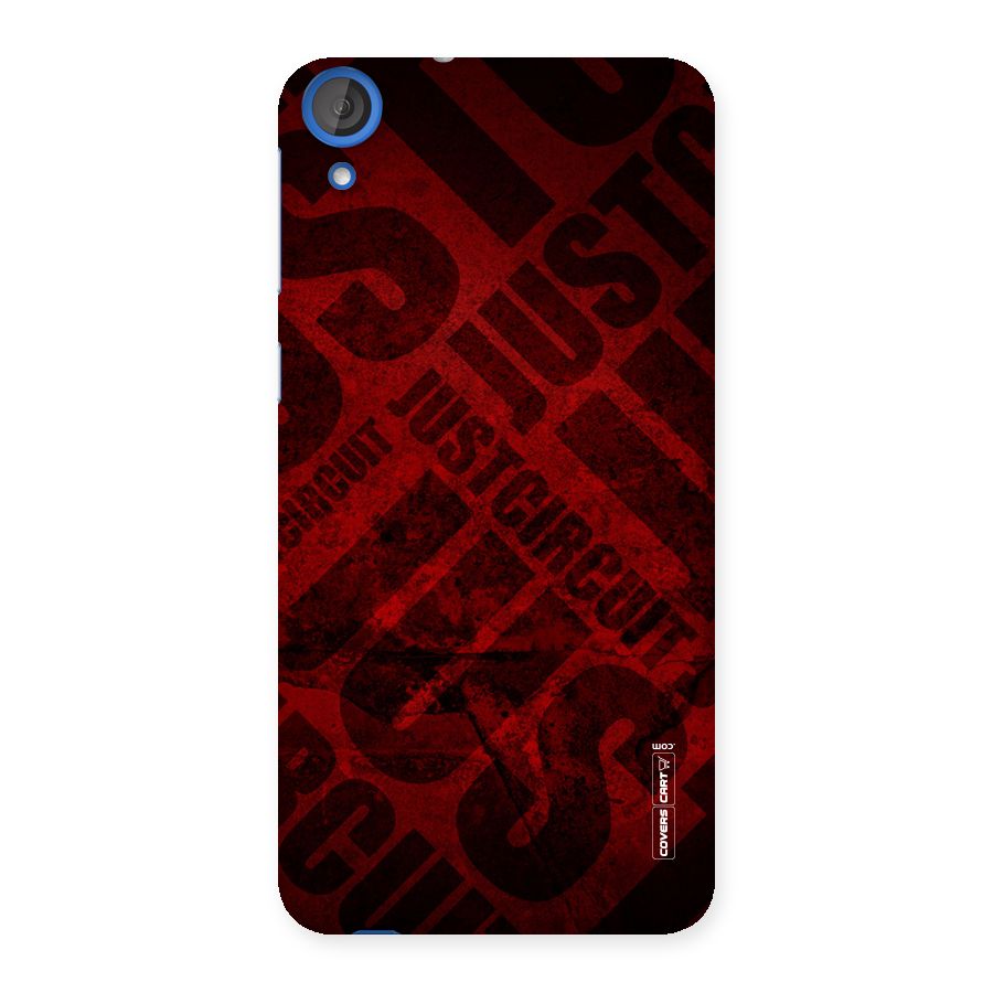 Just Circuit Back Case for HTC Desire 820
