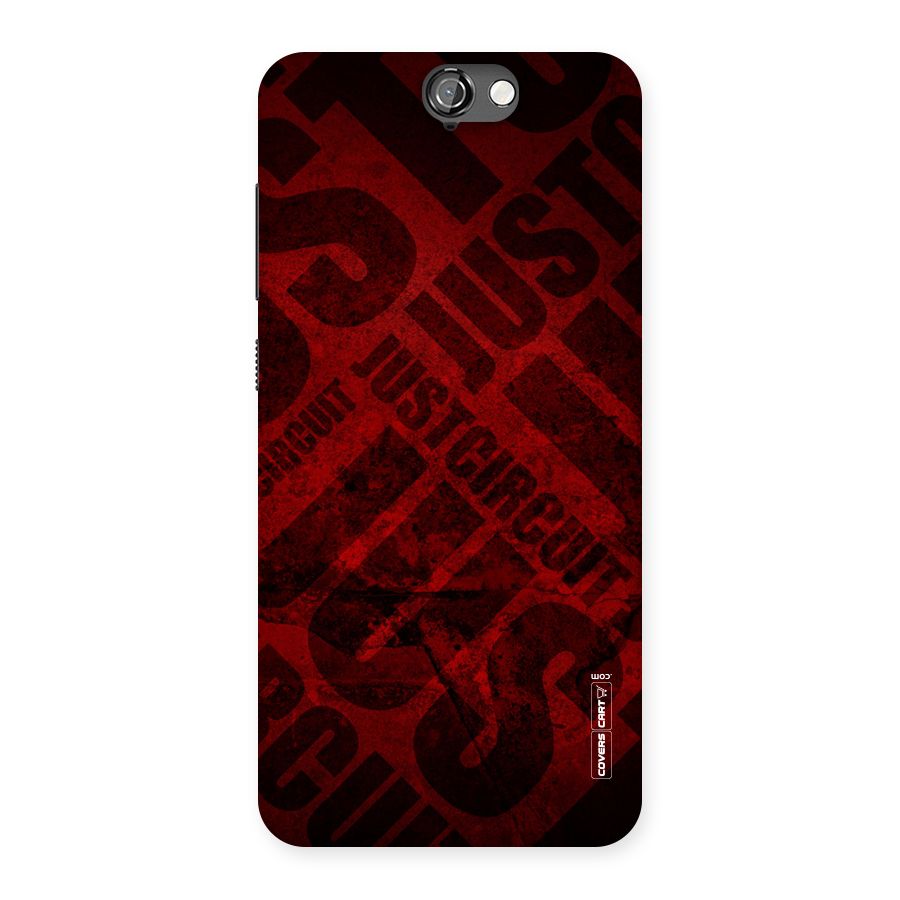 Just Circuit Back Case for HTC One A9