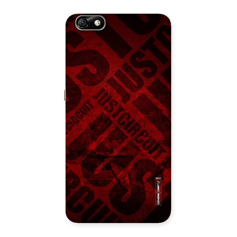 Just Circuit Back Case for Honor 4X