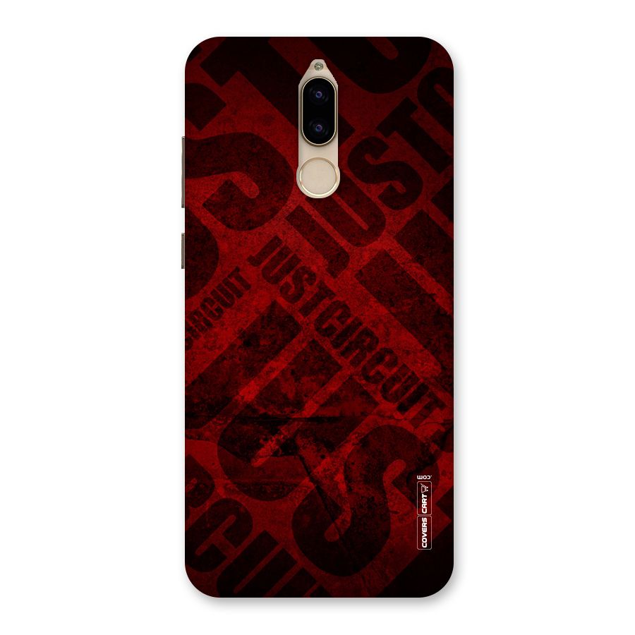 Just Circuit Back Case for Honor 9i