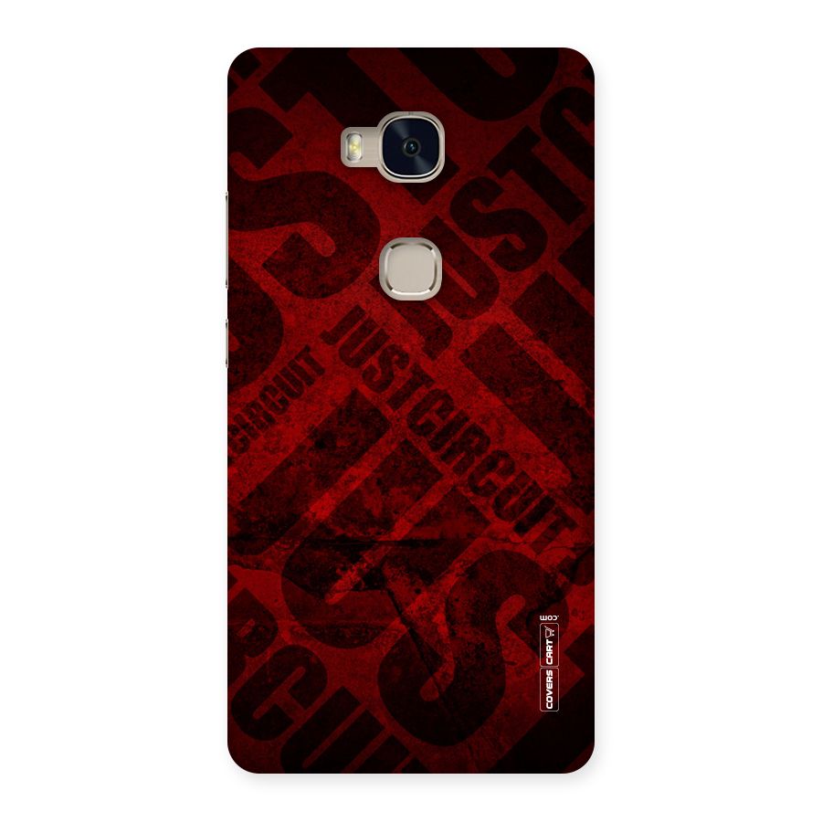 Just Circuit Back Case for Huawei Honor 5X