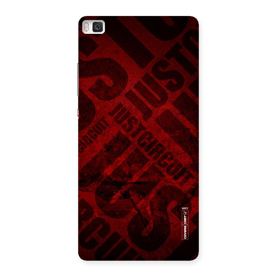 Just Circuit Back Case for Huawei P8