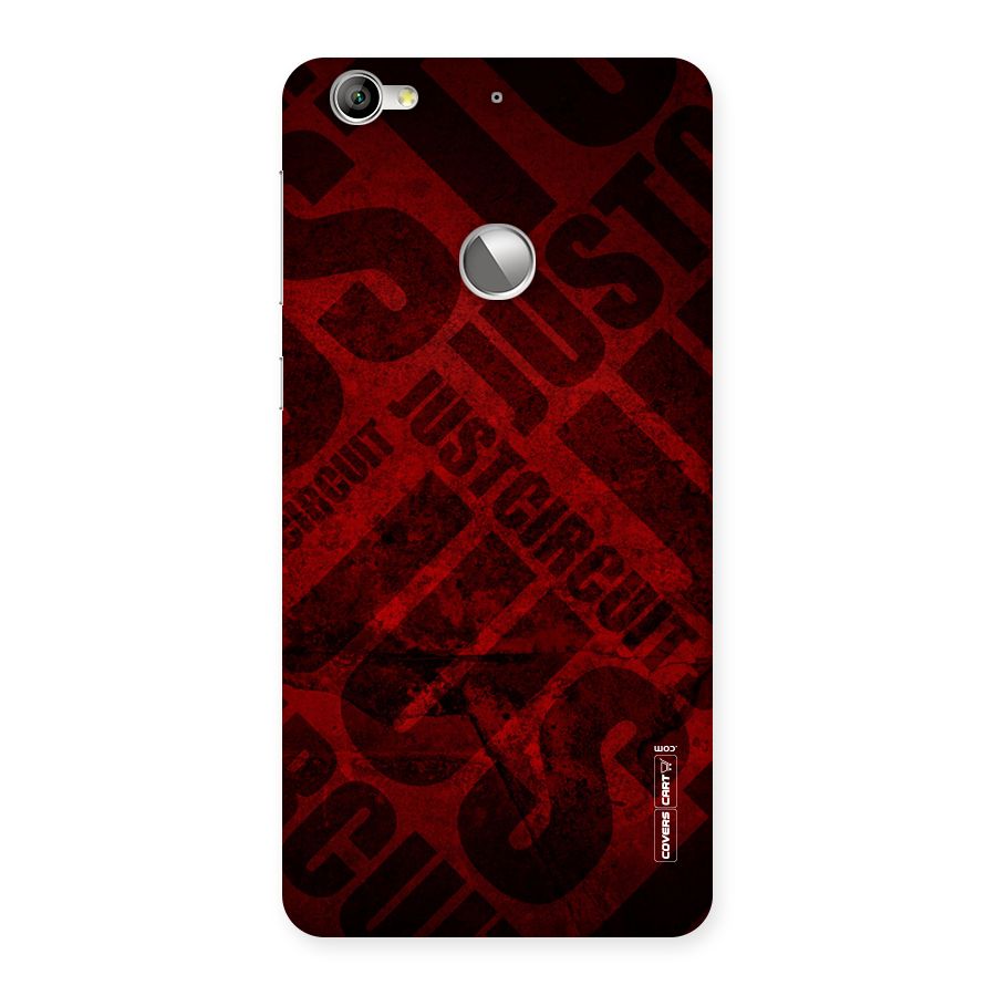 Just Circuit Back Case for LeTV Le 1s
