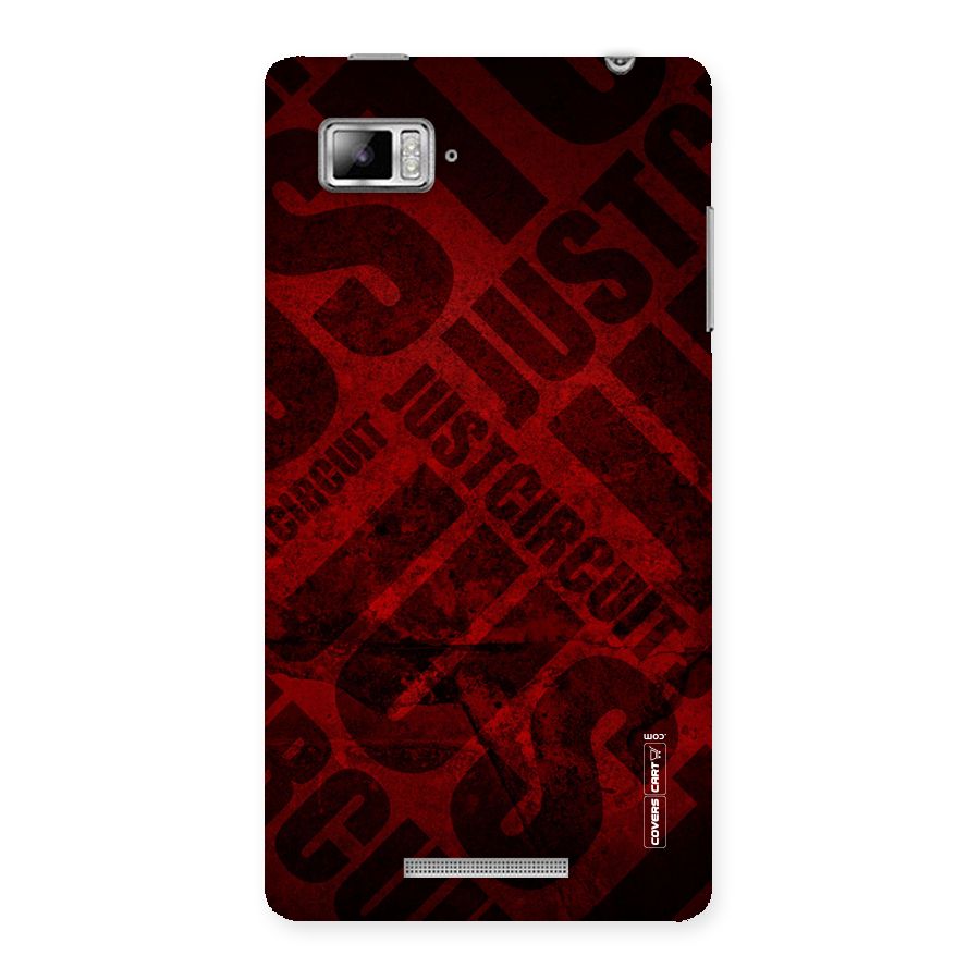 Just Circuit Back Case for Lenovo Vibe Z K910