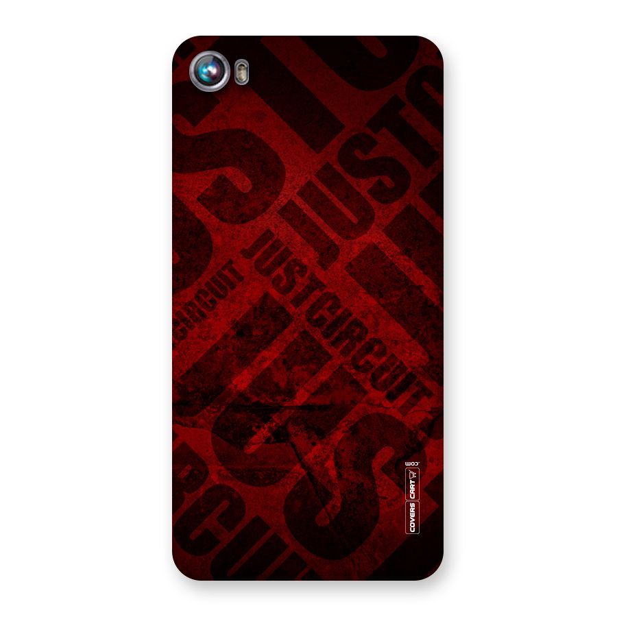 Just Circuit Back Case for Micromax Canvas Fire 4 A107