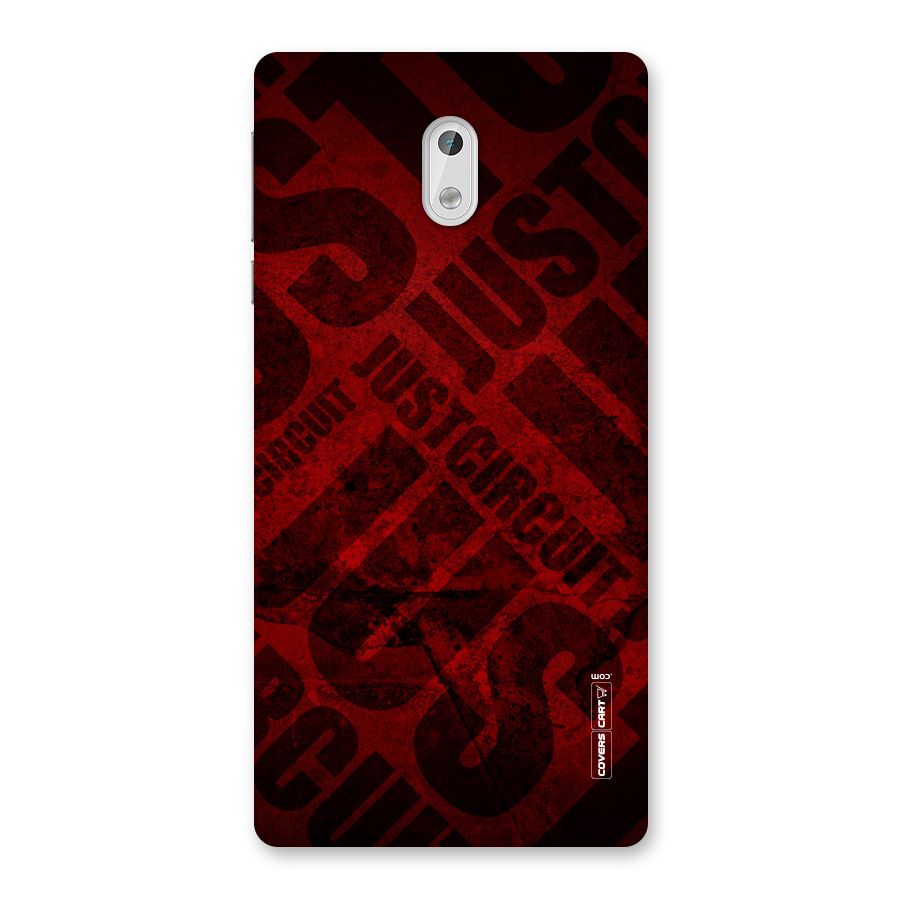 Just Circuit Back Case for Nokia 3