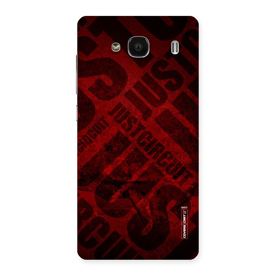 Just Circuit Back Case for Redmi 2s