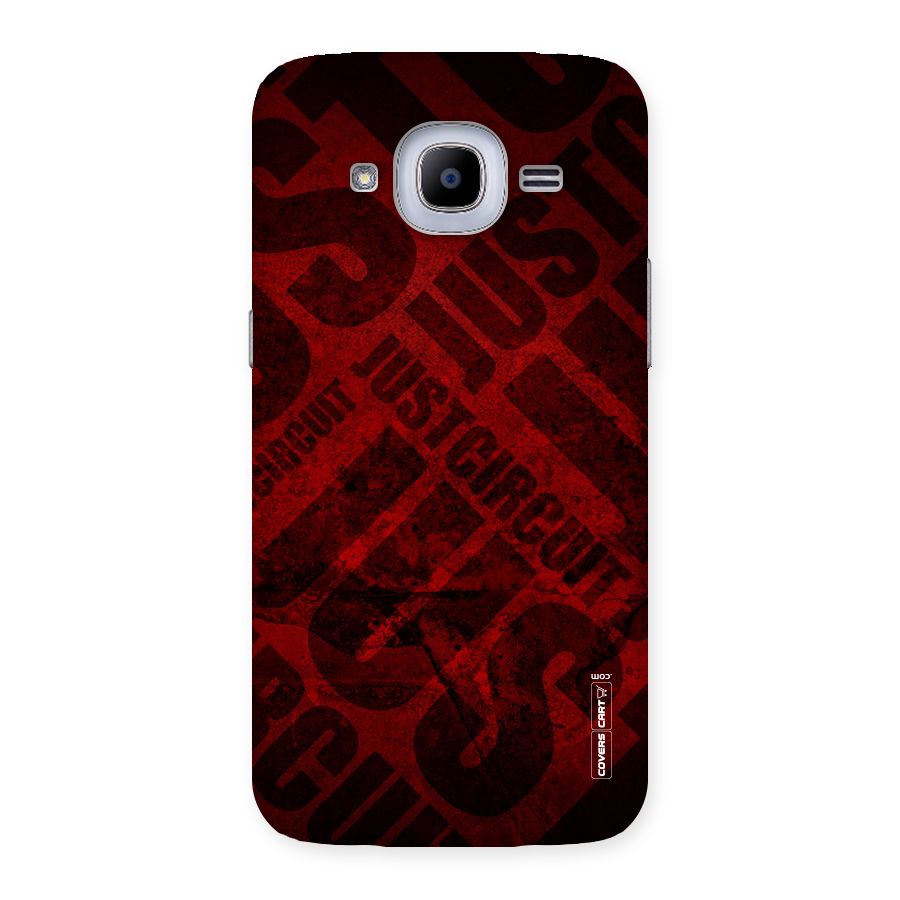 Just Circuit Back Case for Samsung Galaxy J2 2016