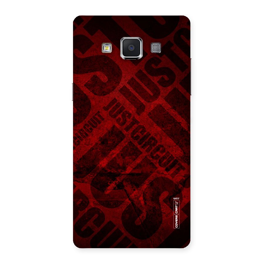 Just Circuit Back Case for Samsung Galaxy A5