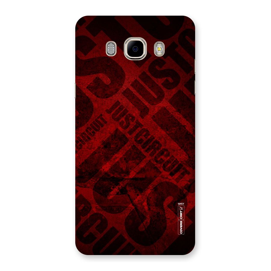Just Circuit Back Case for Samsung Galaxy J7 2016