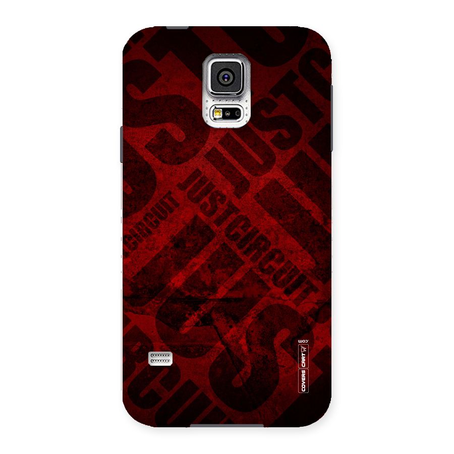 Just Circuit Back Case for Samsung Galaxy S5