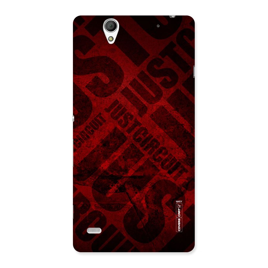 Just Circuit Back Case for Sony Xperia C4