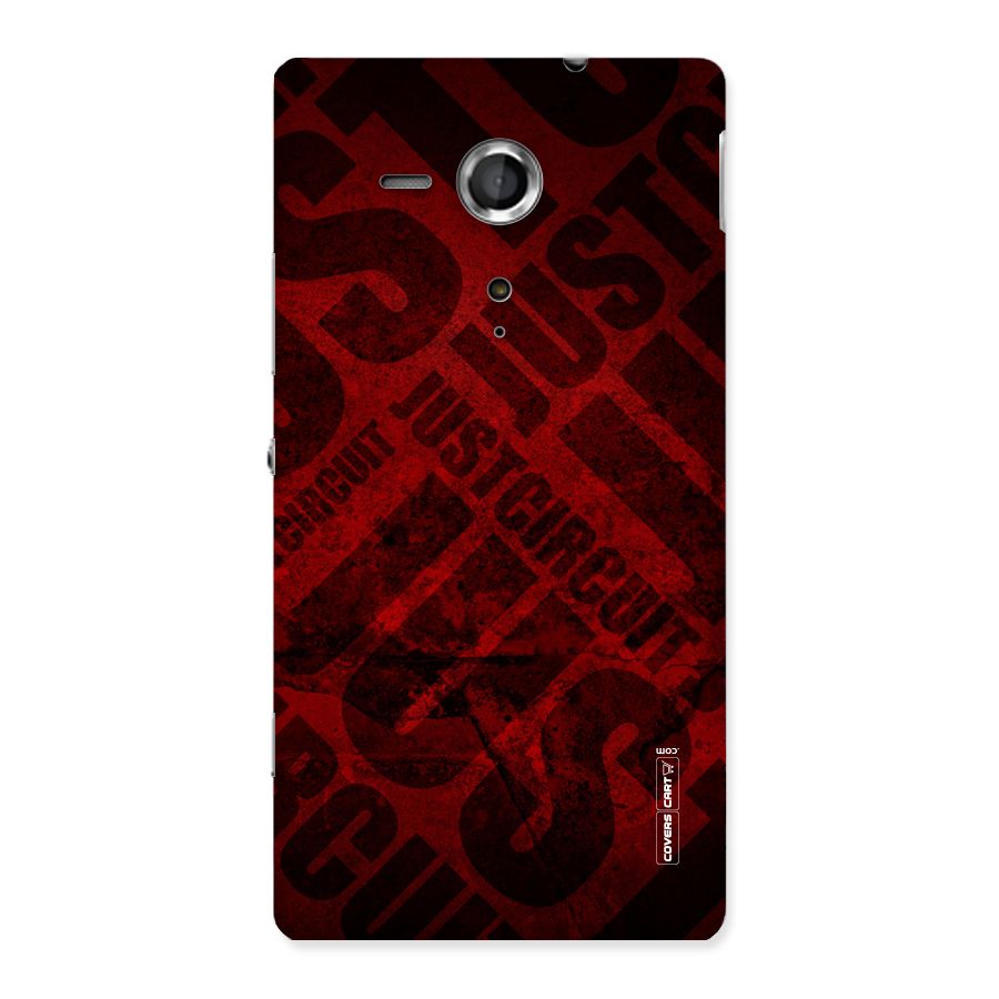 Just Circuit Back Case for Sony Xperia SP