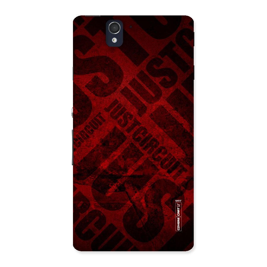 Just Circuit Back Case for Sony Xperia Z