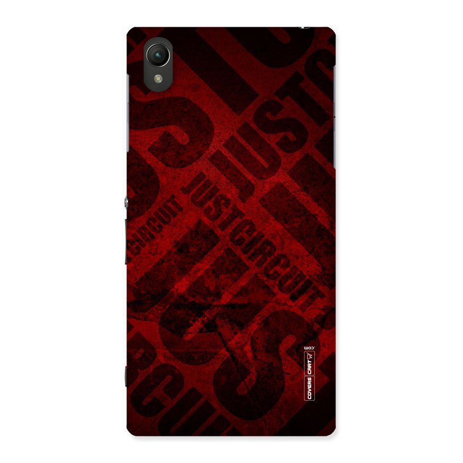 Just Circuit Back Case for Sony Xperia Z1