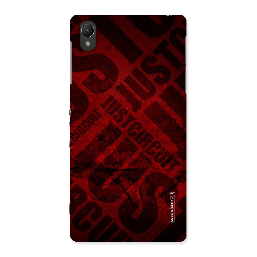 Just Circuit Back Case for Sony Xperia Z2